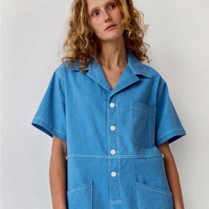 No. 6 Store Bree Jumper - Blue Romper